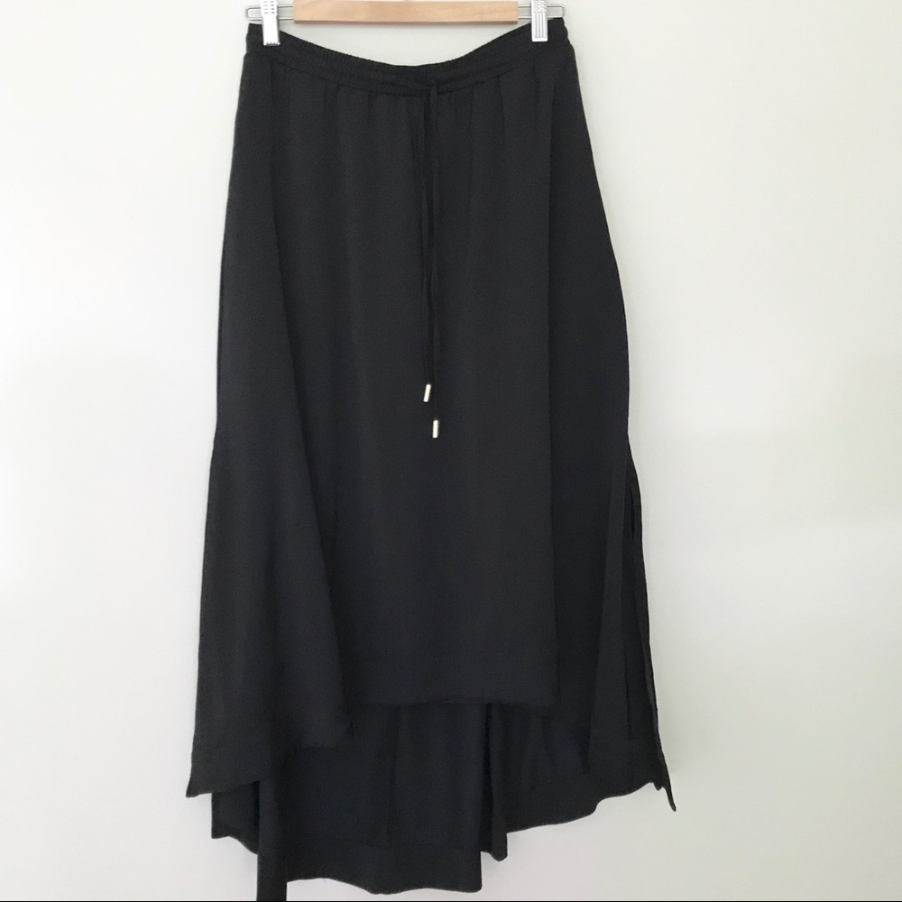 Banana Republic high-low midi skirt